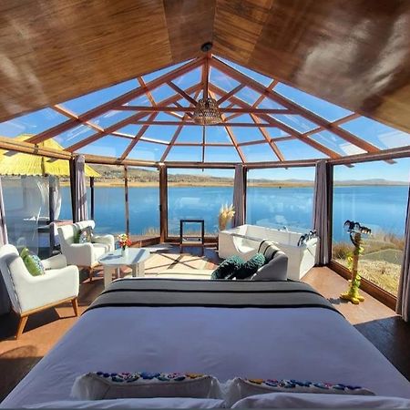 Uros Kay Pacha Lodge Пуно Екстер'єр фото