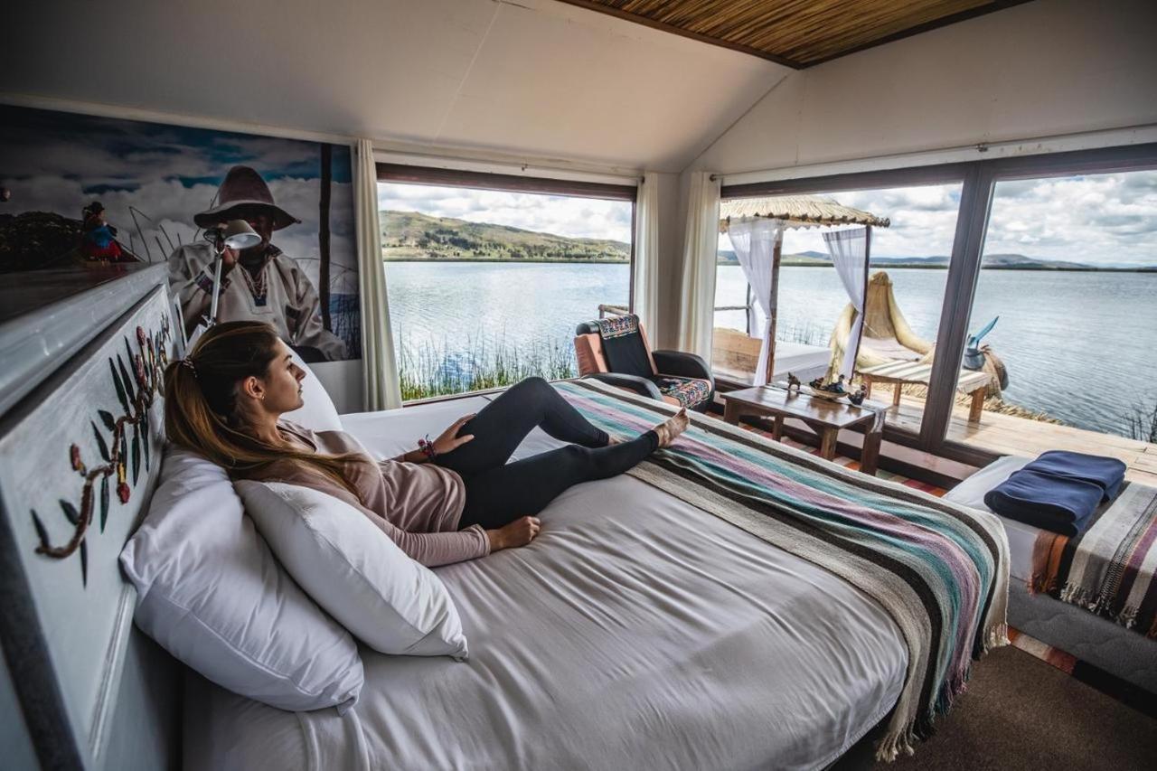 Uros Kay Pacha Lodge Пуно Екстер'єр фото