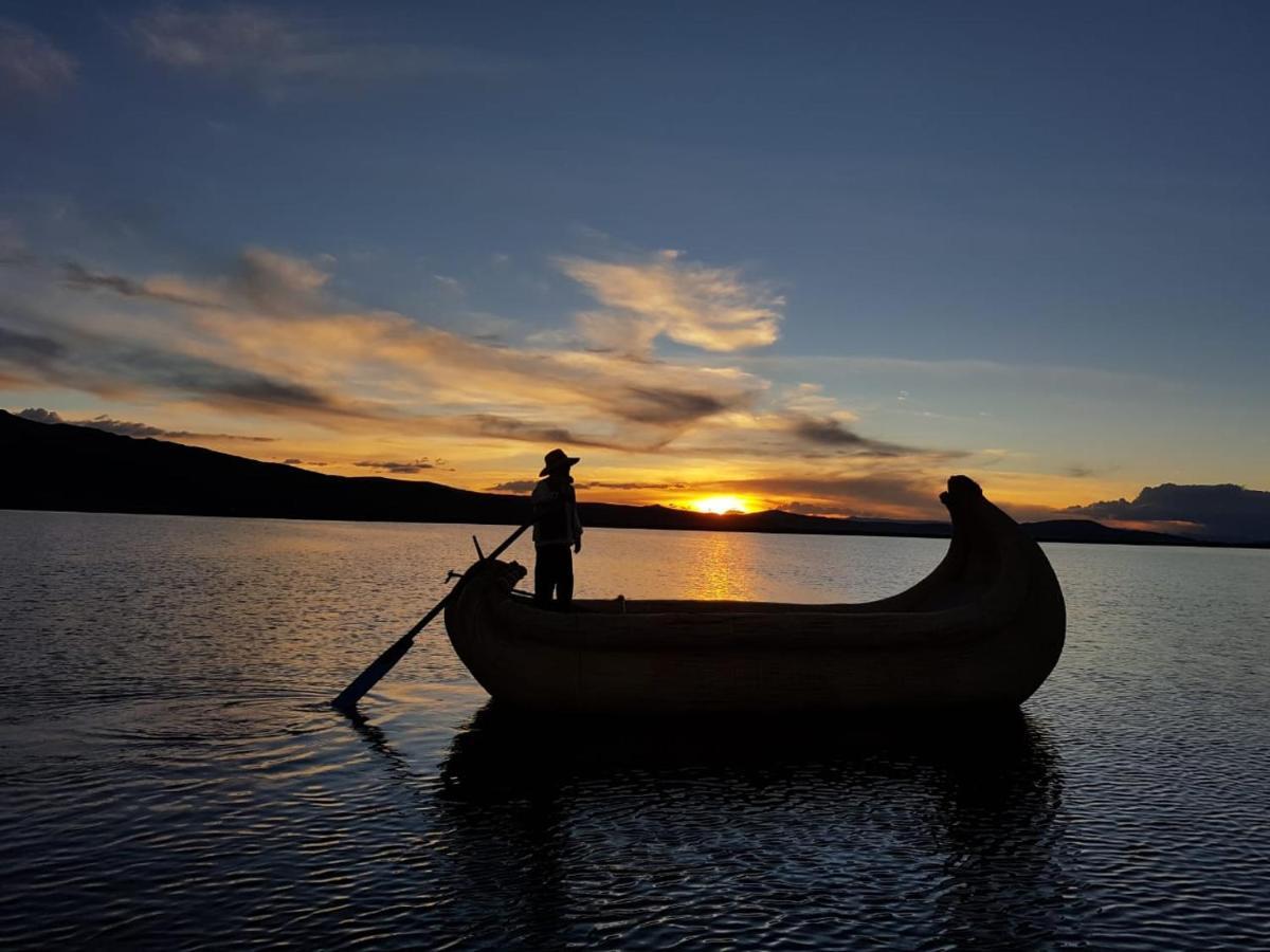 Uros Kay Pacha Lodge Пуно Екстер'єр фото