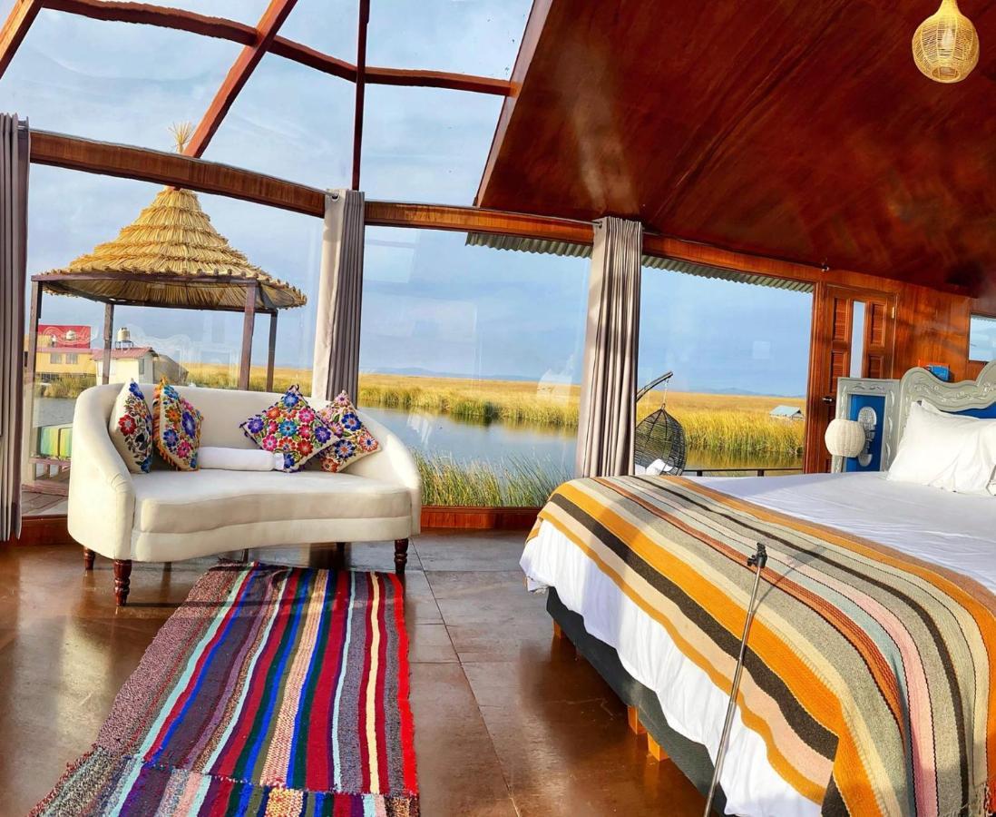 Uros Kay Pacha Lodge Пуно Екстер'єр фото