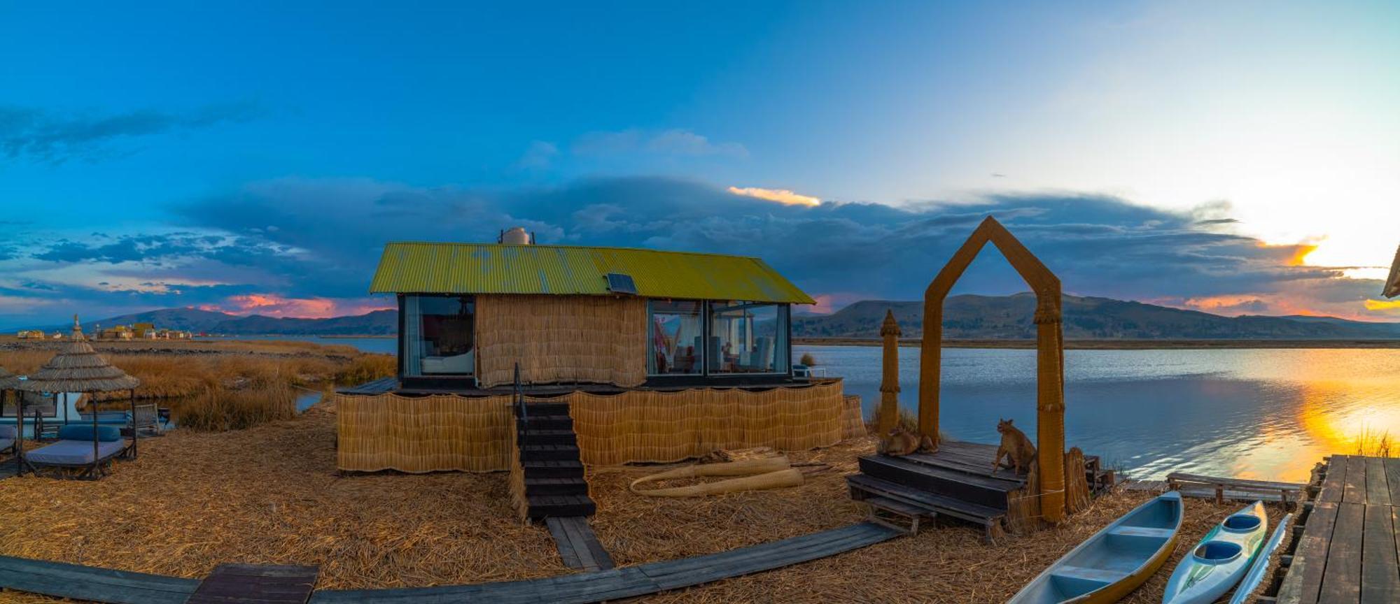 Uros Kay Pacha Lodge Пуно Екстер'єр фото
